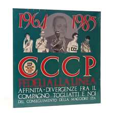 CCCP - FEDELI ALLA LINEA - Affinità-Divergenze Fra Il Compagno Togliatti E Noi Del Conseguimento Della Maggiore Età (Limited Felicitazioni Edition Black Vinyl)