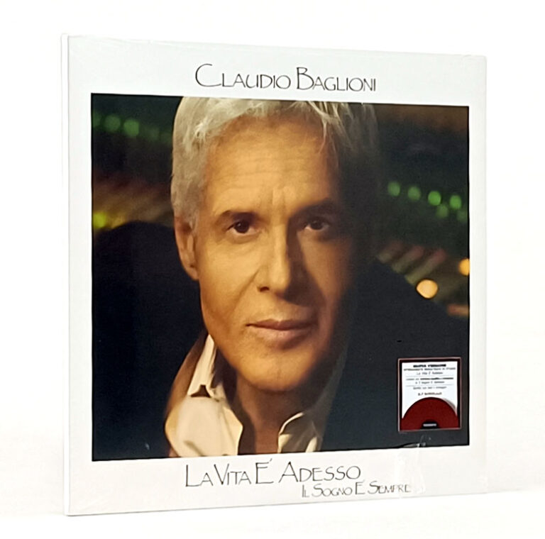 CLAUDIO BAGLIONI - La Vita E' Adesso Il Sogno E' Sempre (Edizione Limitata Doppio Vinele Oxblood)
